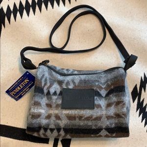 Pendleton wool purse boho style new